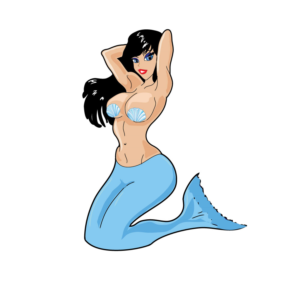 US Navy Diver's Mermaid  | Graphic Design by ackocar