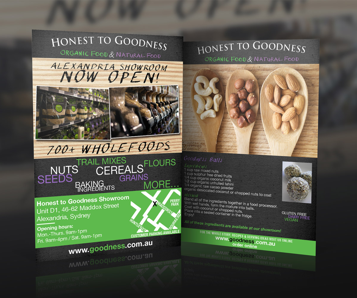 Flyer Design by SZS for Honest to Goodness | Design #1991591