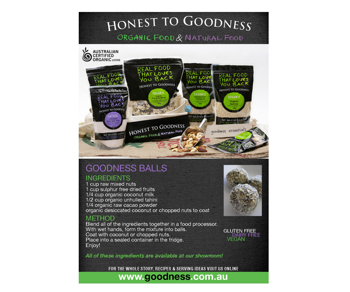 Flyer Design by SZS for Honest to Goodness | Design #2027314