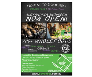 Flyer-Design von SZS für Honest to Goodness | Design: #2030189