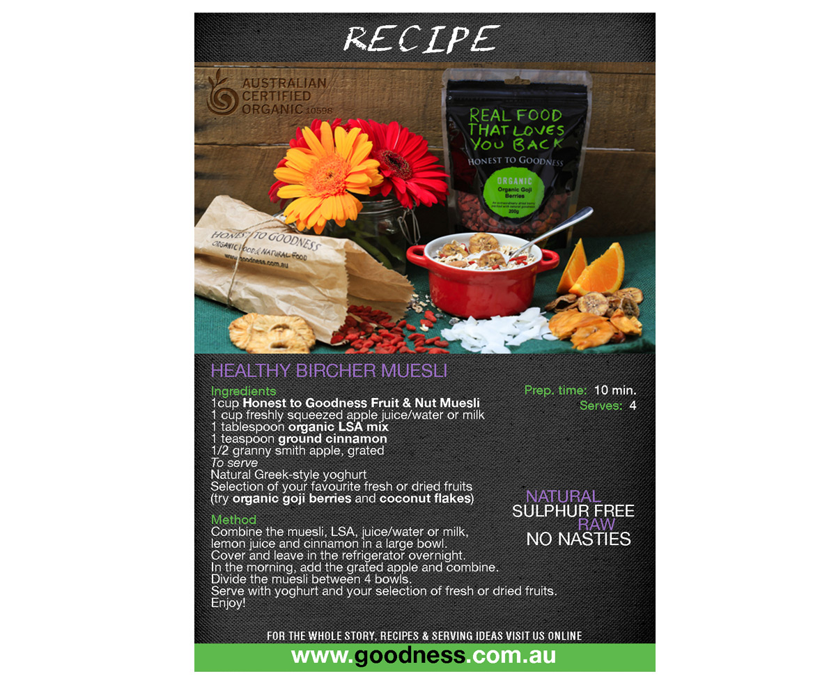 Flyer Design by SZS for Honest to Goodness | Design #2044838