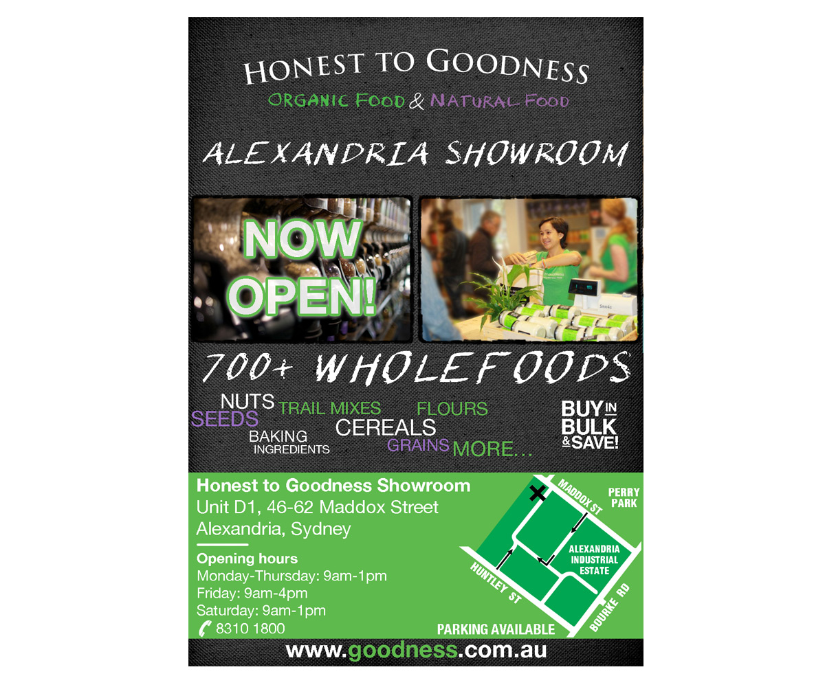 Flyer Design by SZS for Honest to Goodness | Design #2044846