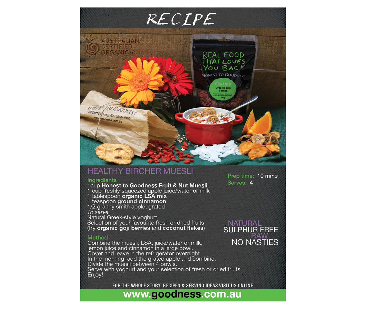 Flyer Design by SZS for Honest to Goodness | Design #2049726