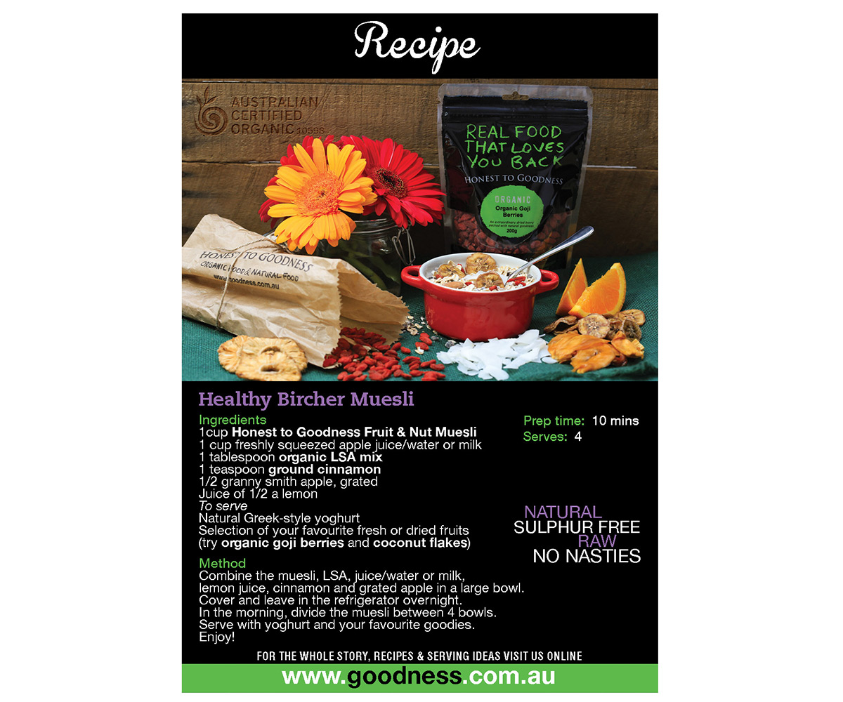 Flyer Design by SZS for Honest to Goodness | Design #2076276
