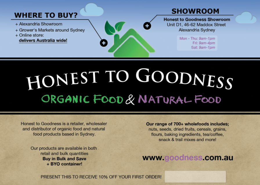 Flyer Design by ImagineAnn for Honest to Goodness | Design #1982396