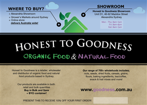 Flyer-Design von ImagineAnn für Honest to Goodness | Design: #1982396
