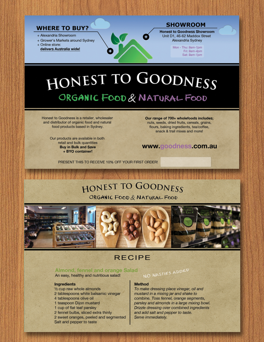 Flyer Design by ImagineAnn for Honest to Goodness | Design #1982415