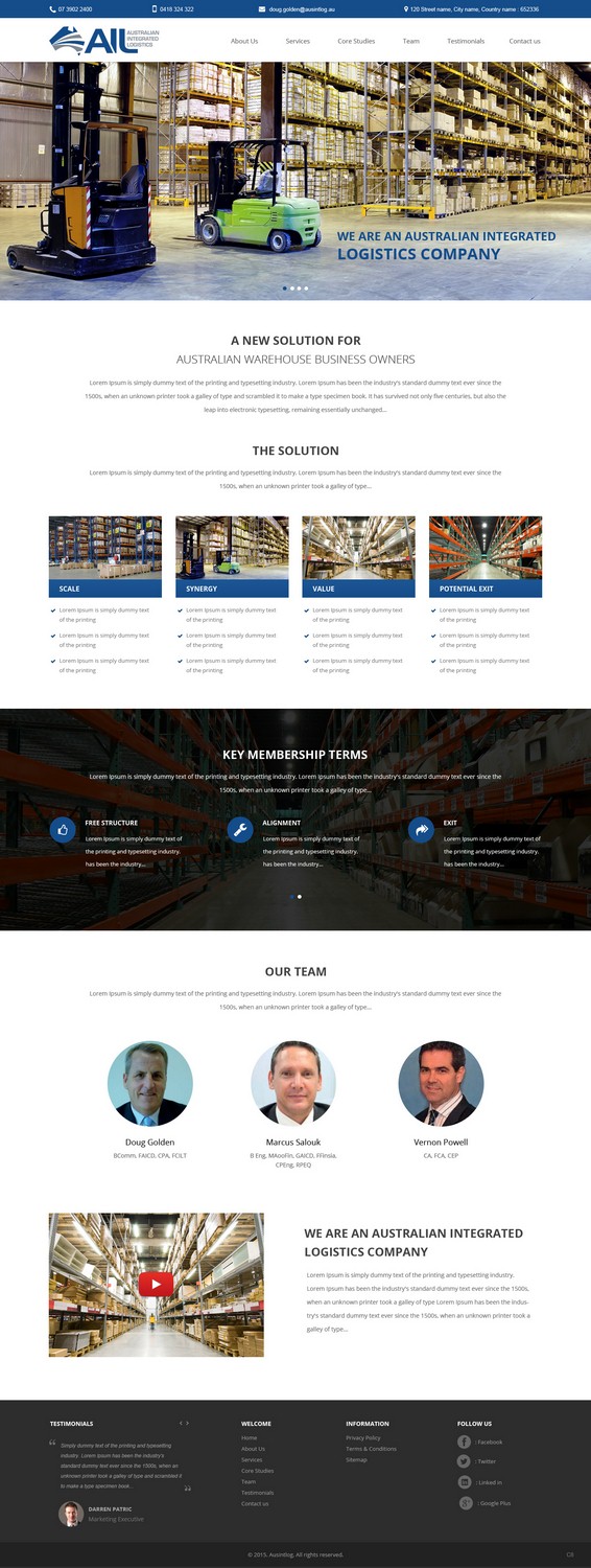 Web Design by pb for this project | Design #8012202