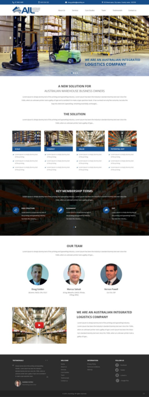 Web Design by pb for this project | Design: #8012202