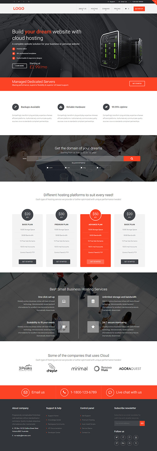 Web Design by Eminents Infosoft for this project | Design #8003716