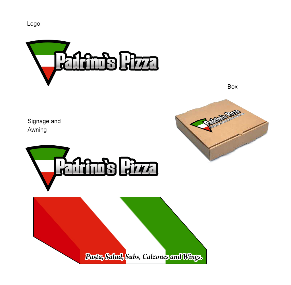 Logo Design by asid for Padrino's Pizza LLC | Design #1990927