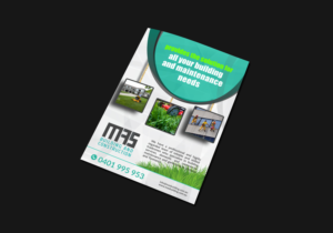 Flyer Design by Gfx.26™ for MAS Building and Construction | Design: #8396757