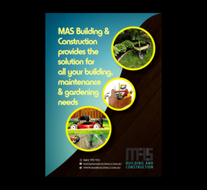 Flyer Design by vikas naik for MAS Building and Construction | Design: #8415503