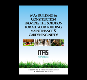 Flyer Design by vikas naik for MAS Building and Construction | Design: #8415504