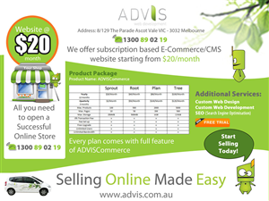 Flyer Design by uk for ADVIS | Design: #1974199