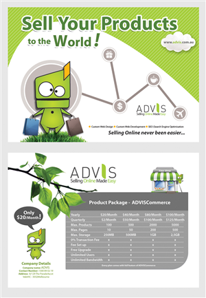 Flyer Design by elliat_ra for ADVIS | Design: #1980227
