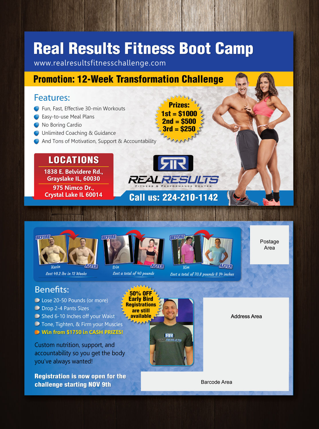 Postcard Design by meet007 for Dustin Martorano MPT Inc. | Design #8172560