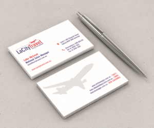 Visitenkarten-Design von Andrés Sebastián für LaCity Travel Australia | Design #8157373