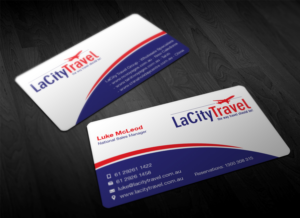Design de Carte de Visite par Designing Birds pour LaCity Travel Australia | Design : #8003649