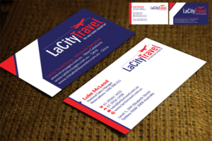 Design de Carte de Visite par AFHUN pour LaCity Travel Australia | Design : #8170235