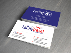 Visitenkarten-Design von Creations Box 2015 für LaCity Travel Australia | Design: #8018084