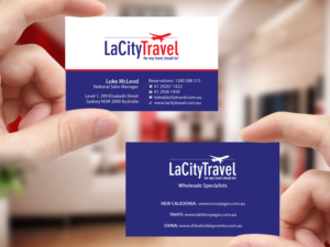 Visitenkarten-Design von Creations Box 2015 für LaCity Travel Australia | Design: #8018095