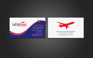 Diseño de Tarjeta de Presentación por chandrayaan.creative para LaCity Travel Australia | Diseño: #8016658