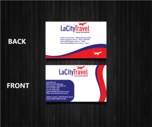Visitenkarten-Design von SimNa für LaCity Travel Australia | Design #8158090
