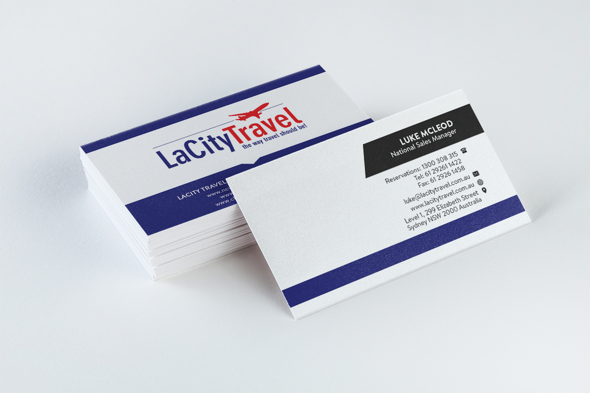 Diseño de Tarjeta de Presentación por isabel.paoli para LaCity Travel Australia | Diseño #8008468