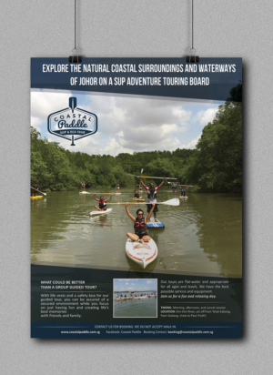 Poster Design - Stand Up Paddle Eco Tour | Poster-Design von alex989