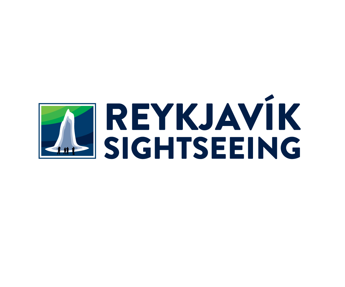 Iceland Reykjavik Sightseeing Logo by BuckTornado