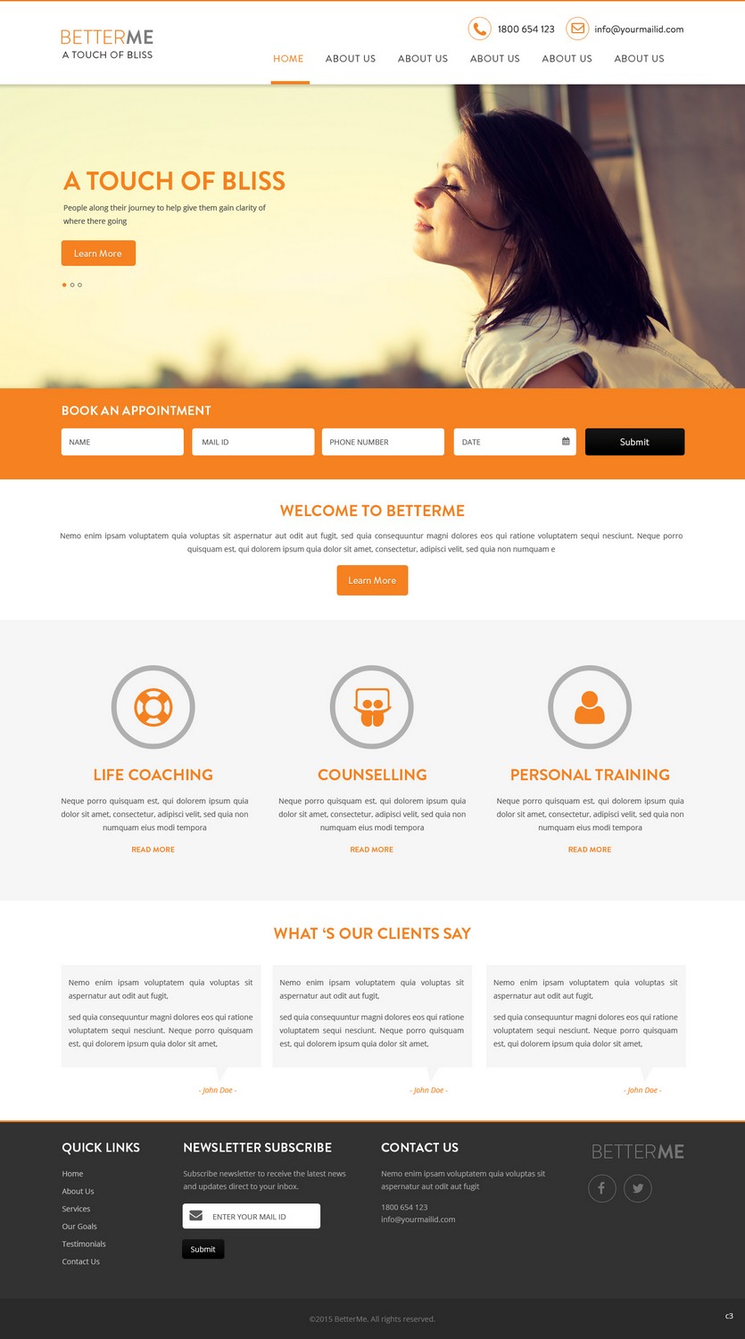 Web Design by pb for BetterMe | Design #8016467
