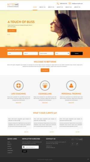 Web Design by pb for BetterMe | Design: #8016467