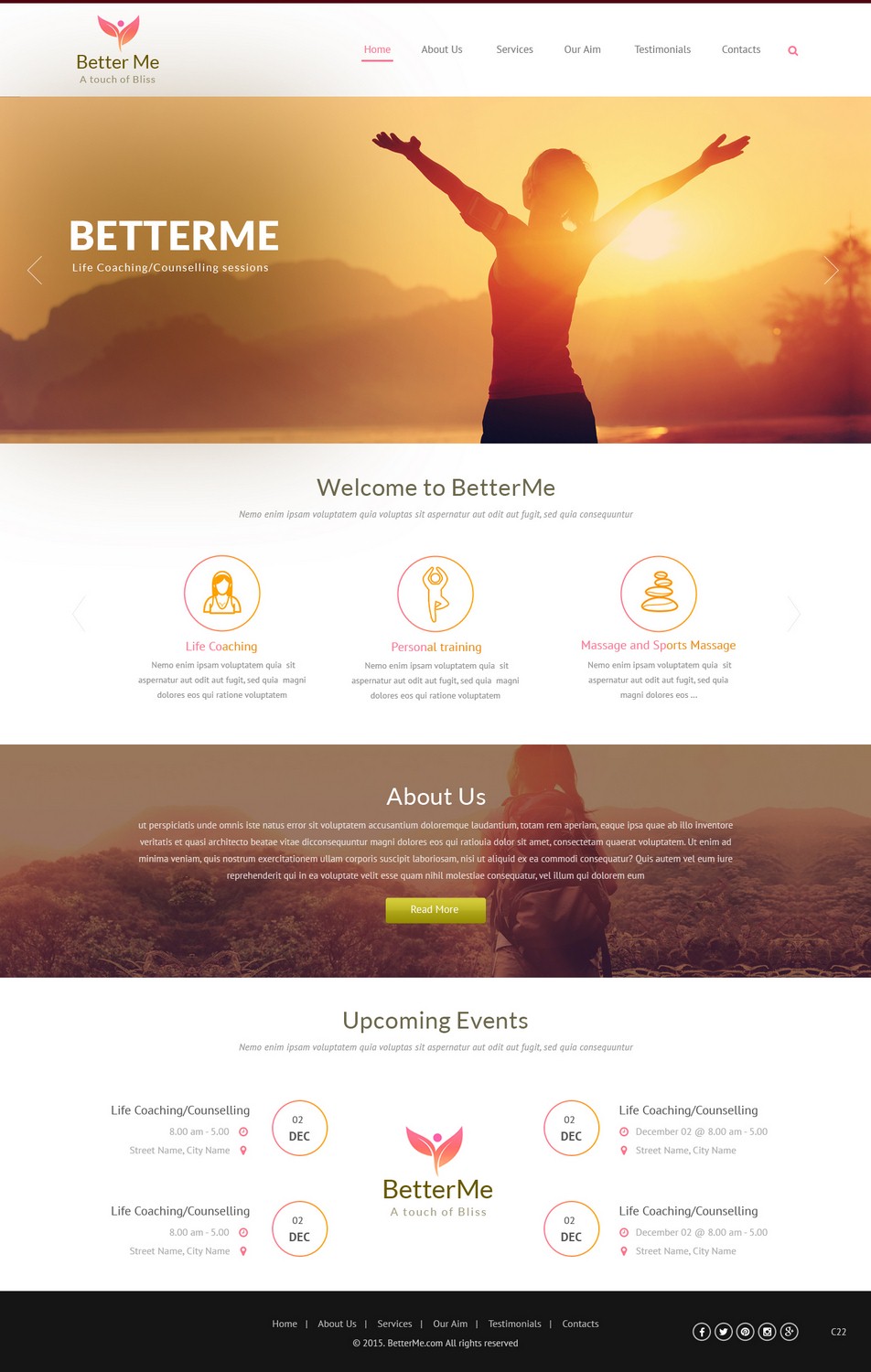 Web Design by pb for BetterMe | Design #8152323