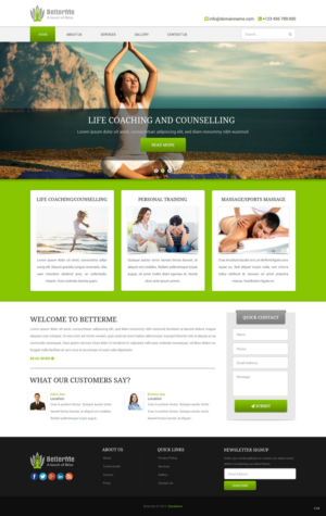 Web Design by pb for BetterMe | Design: #8152325