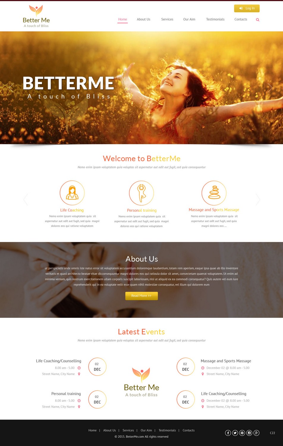 Web Design by pb for BetterMe | Design #8212479