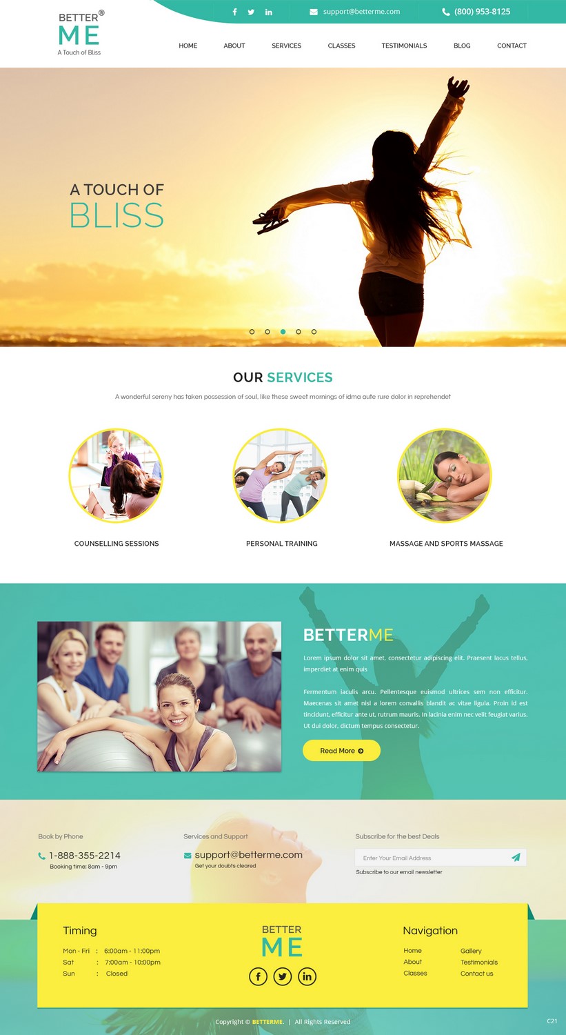 Web Design by pb for BetterMe | Design #8455344