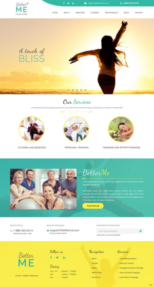 Web Design by pb for BetterMe | Design: #8455346