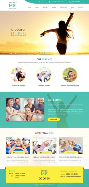 Web Design by pb for BetterMe | Design: #8455348