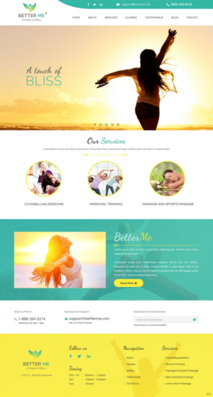 Web Design by pb for BetterMe | Design: #8485973