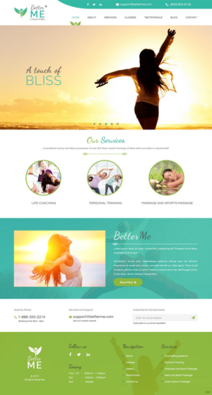 Web Design by pb for BetterMe | Design: #8506842