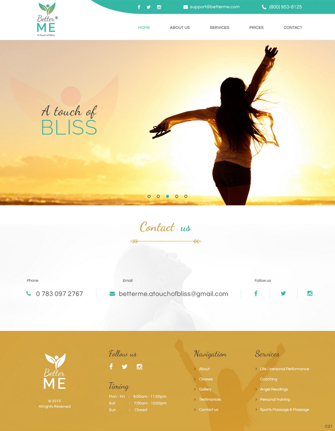 Web Design by pb for BetterMe | Design #8533410