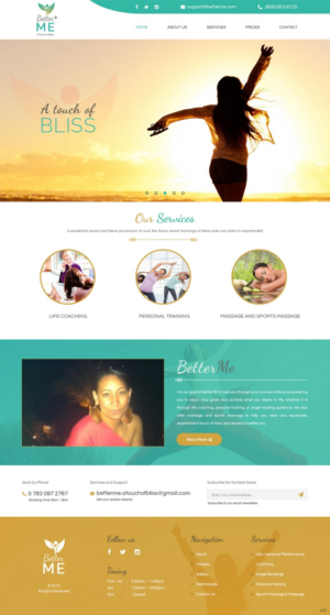 Web Design by pb for BetterMe | Design: #8533412