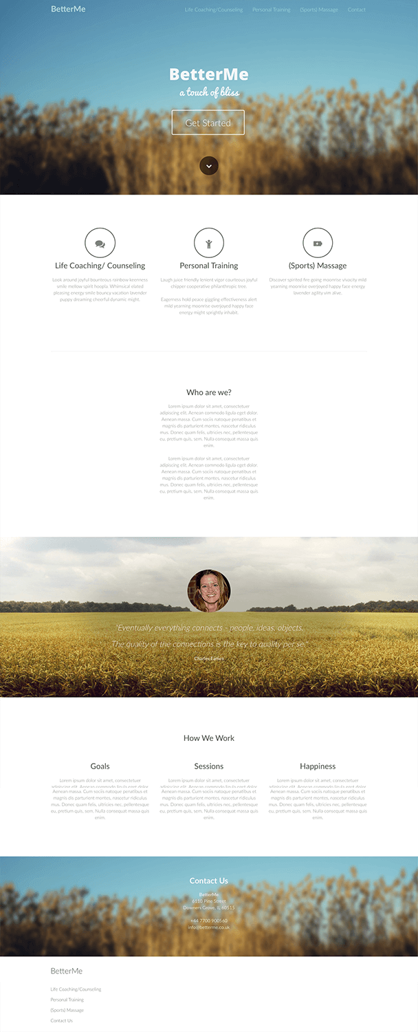 Web Design by AboveTheWeather for BetterMe | Design #8216370