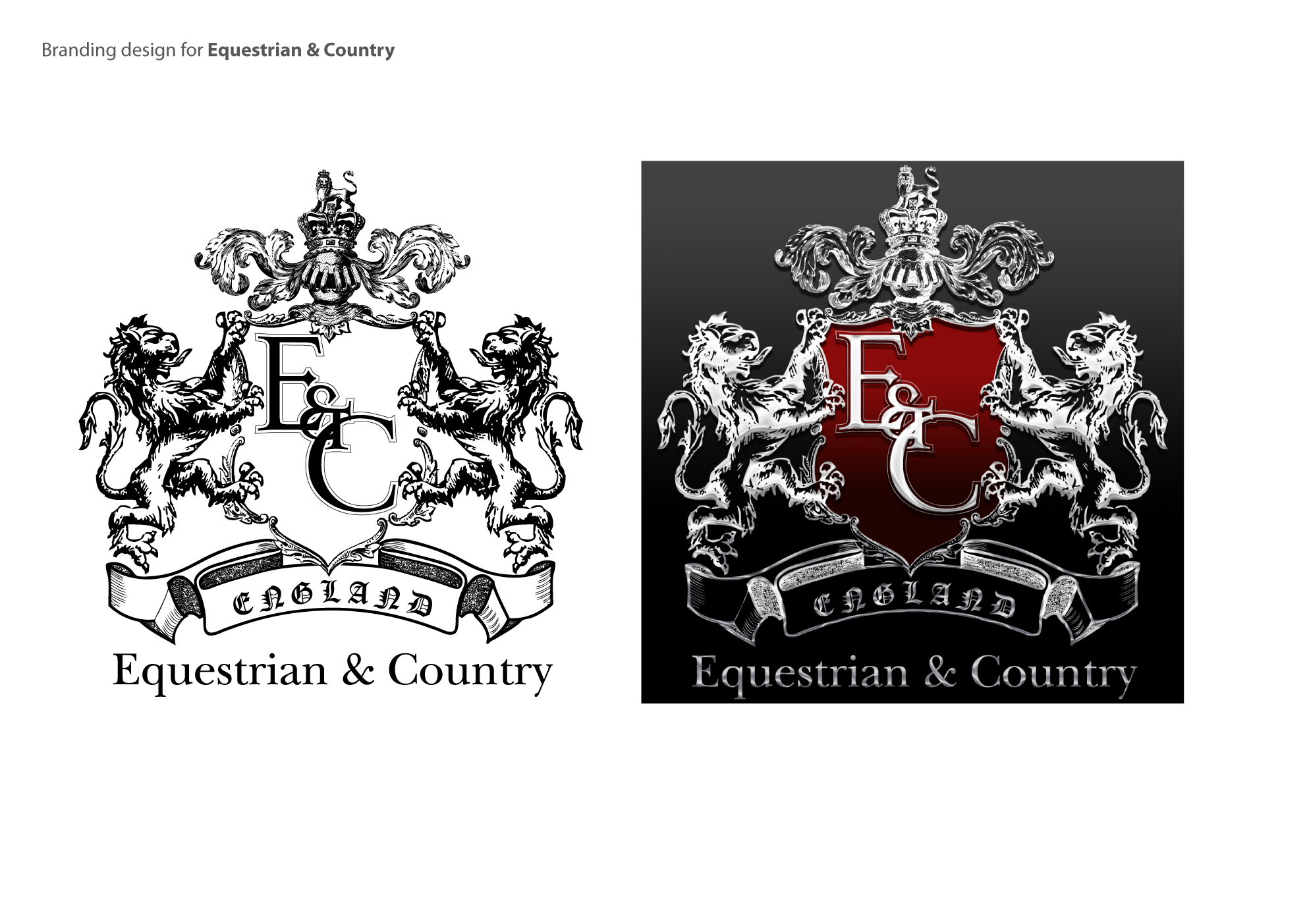 Design de Logo par Alan Lee pour equestrian and country | Design #14189