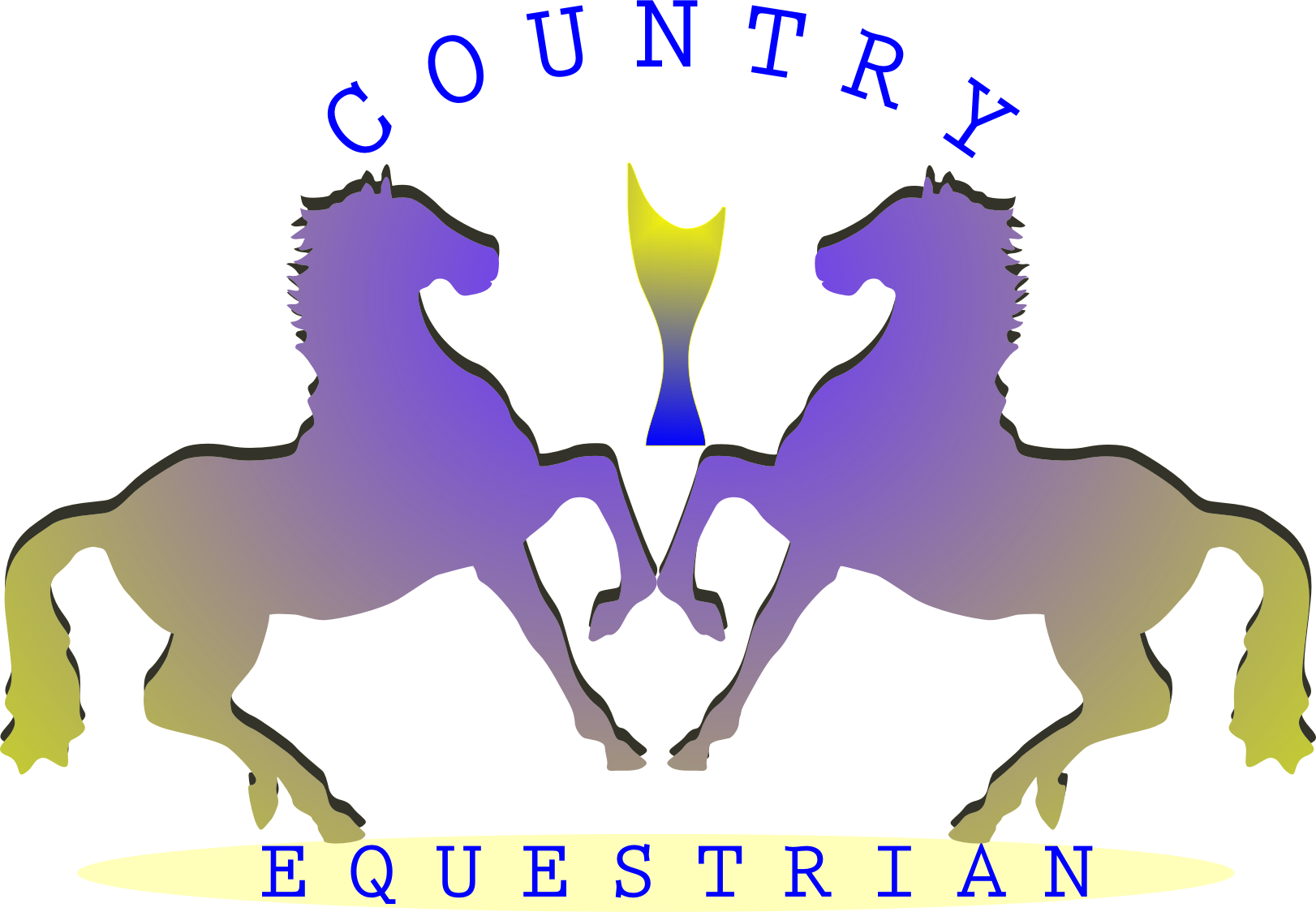 Logo Design by Edward Sapoval for equestrian and country | Design #13951