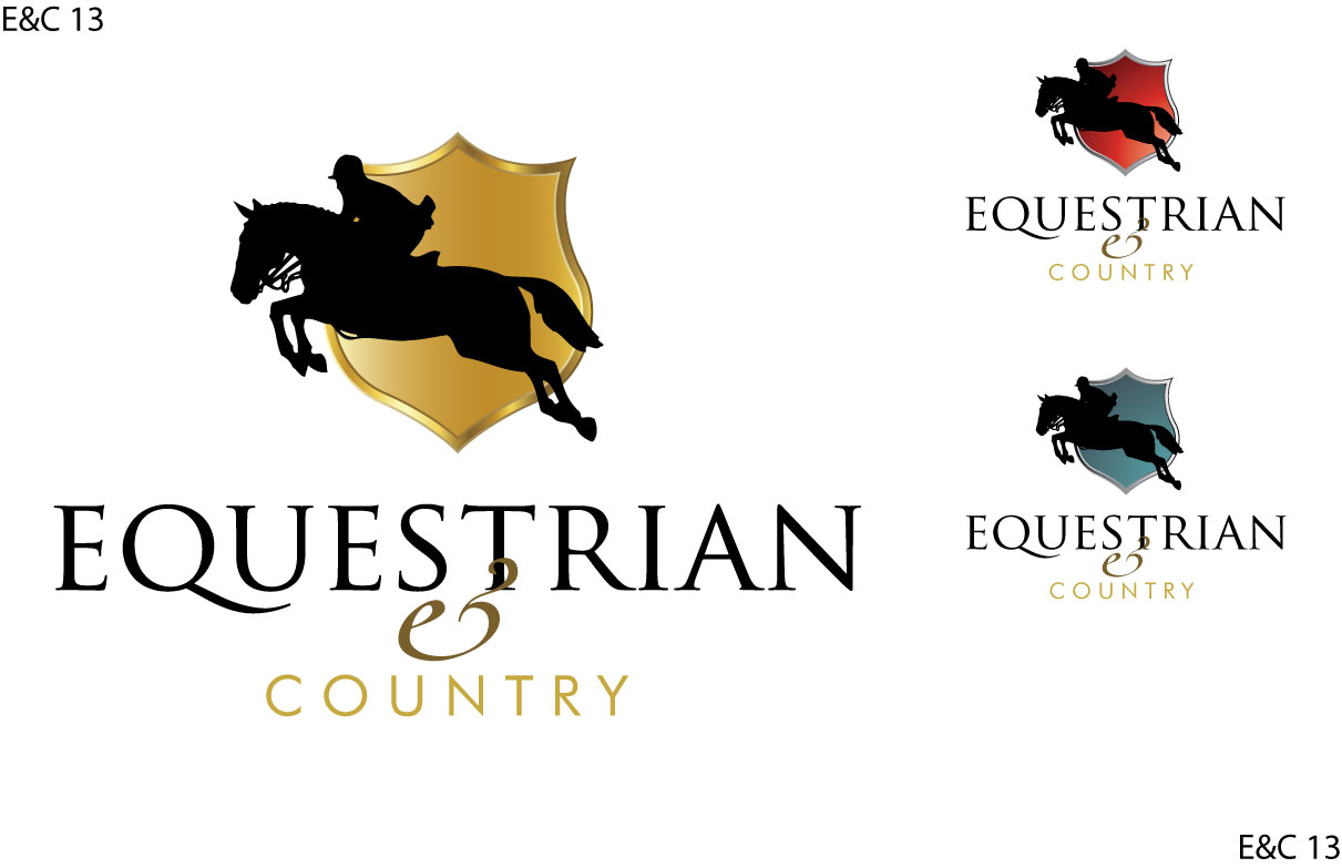 Logo Design by Concept 2 creation / C2C Studio inc. for equestrian and country | Design #14287