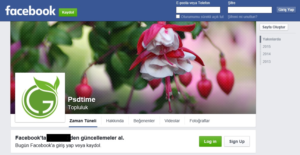 Facebook Design by psdtime