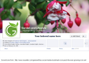 Design Facebook par psdtime pour Garden and Lifestyle LLC | Design #8017820
