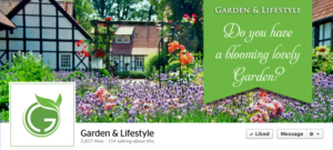 Design Facebook par Manoj Talsaniya pour Garden and Lifestyle LLC | Design : #8168735